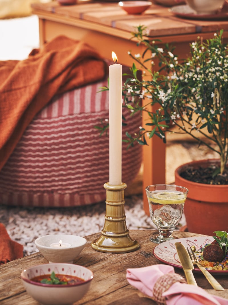 Candleholder - Yellow Ochre - image 2