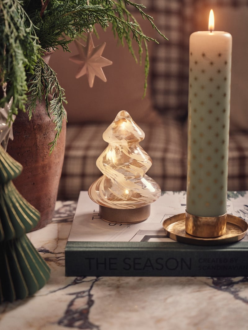 Decorative tree with LED - White - image 4