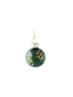 Christmas bauble - Dark Green, Gold - image 1