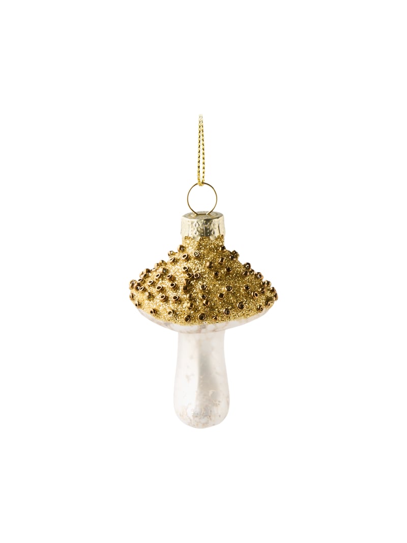 Mushroom ornament - Gold - image 1