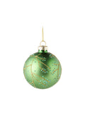 Christmas bauble - Dark Green, Gold - image 1