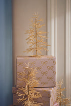 Beaded Christmas tree - Gold - image 2