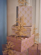 Beaded Christmas tree - Gold - image 3