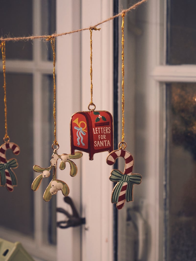 Post box ornament - Tomato Red - image 2