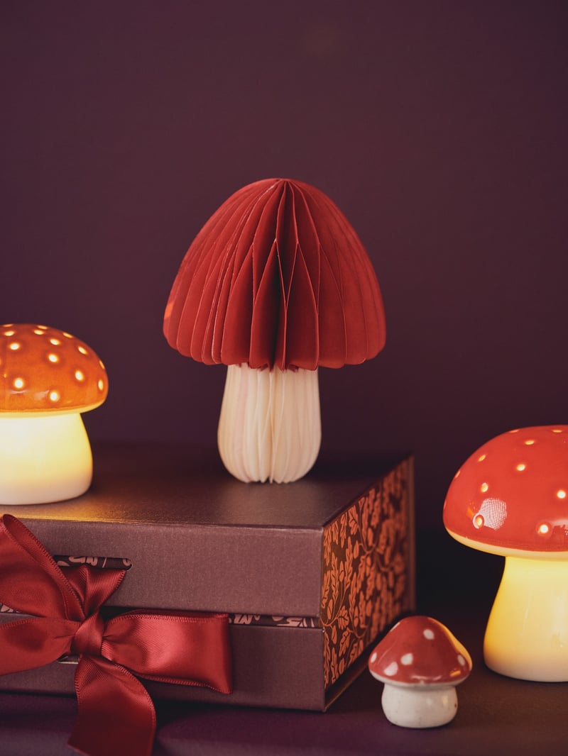 Paper mushroom - Red - image 2