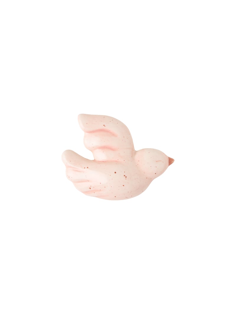 Dove wall decoration - Dusty Rose, Off White - image 1