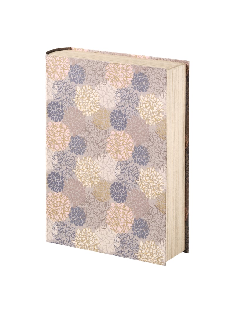Book storage box - Warm Grey, Navy - image 1