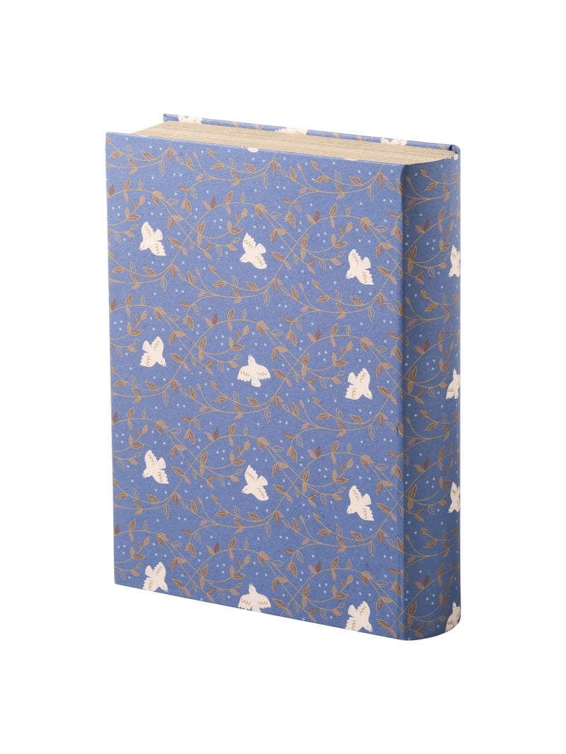 Book storage box - Smokey Blue, Off White - image 2