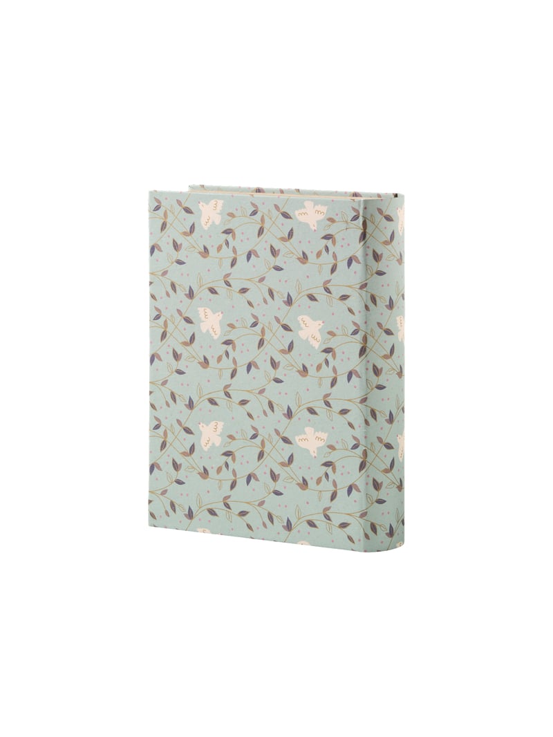 Book storage box - Dusty Green, Off White - image 2