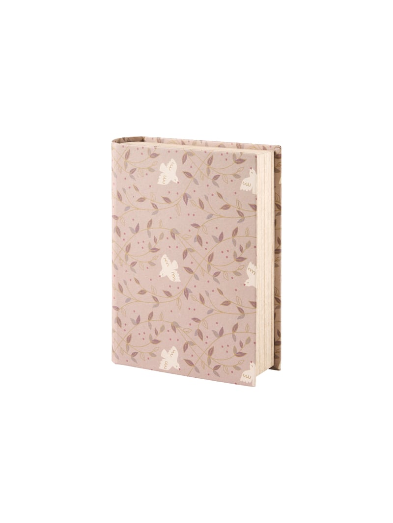 Book storage box - Warm Grey, Off White - image 1