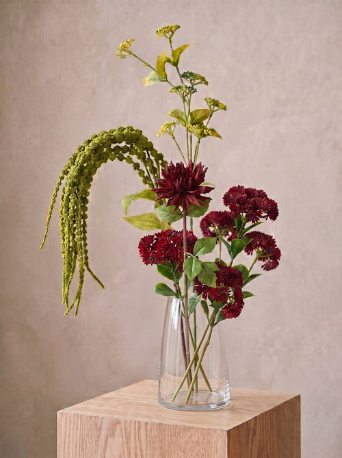 Artificial flower - Bordeaux, Green - image 2