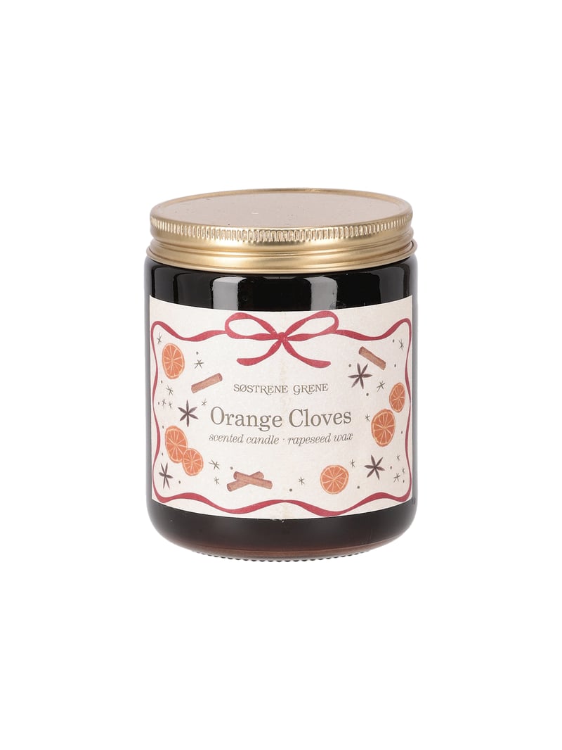 Scented candle Oranges and Cloves - Off White, Gold - image 1