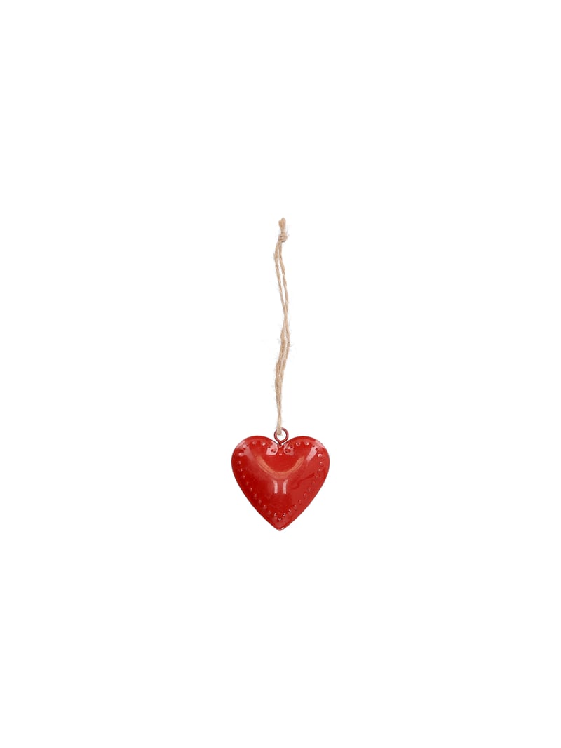 Christmas ornament heart - Red - image 1