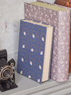 Book storage box - Smokey Blue, Off White - image 3