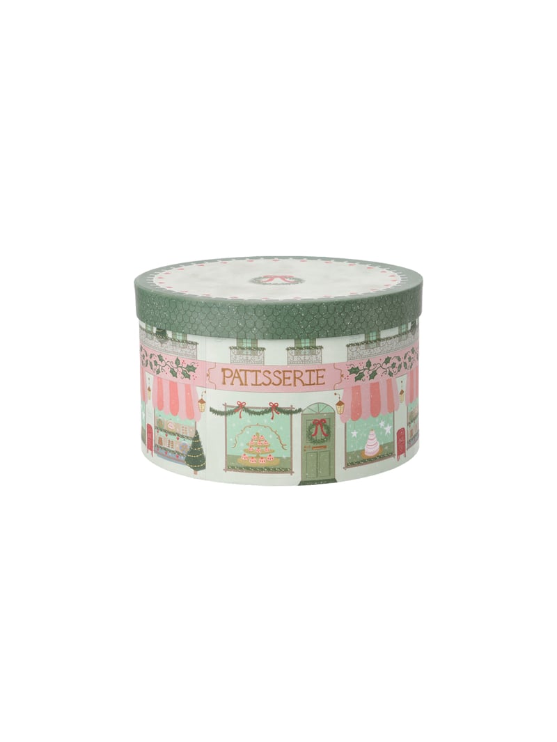 Round gift box - Light Green - image 1