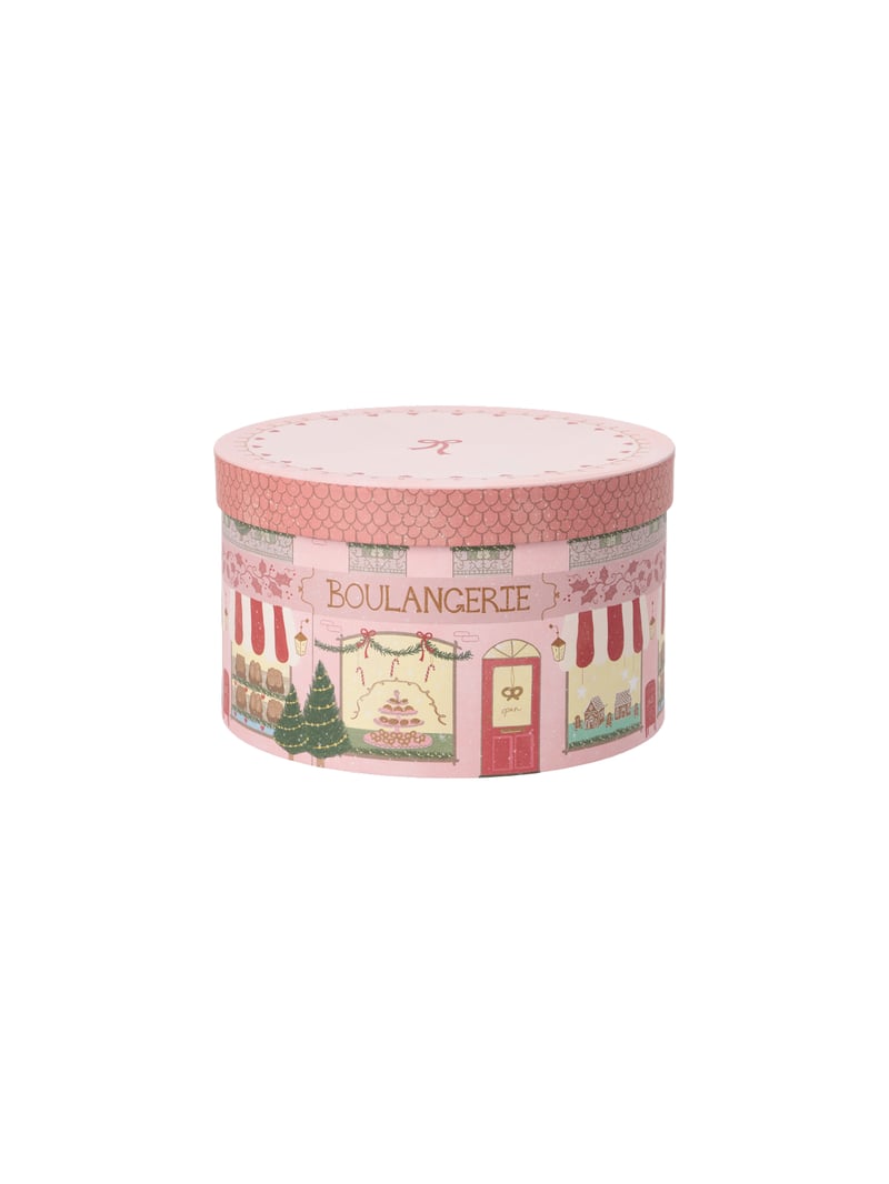 Round gift box - Rose - image 1
