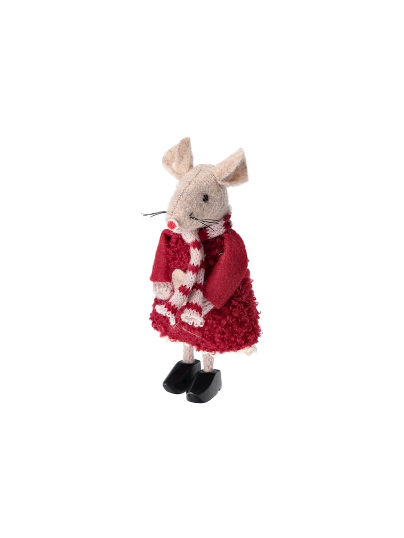 Decorative mouse - Red, Camel - image 1