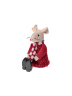Decorative mouse - Red, Camel - image 2