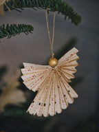 Angel hanging - Off White, Red - image 2