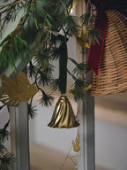 Christmas ornament bell - Brass - image 2